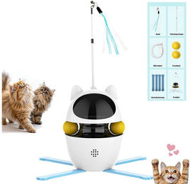 Produktbild von Vashoy Tier-Intelligenzspielzeug Elektrisches Katzenspielzeug, ABS, stabileres Haustier-Smart-Spielzeug (6-tlg) Infrarot-Umweltschutz und stabileres Haustier-Smart-Spielzeug