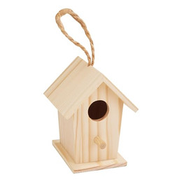 Produktbild von VBS Vogelhaus Miniatur Vogelhaus mit Aufhänger,