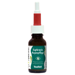 Produktbild von VeaVet Euphrasia Augenpflege 20ml für Hunde und Katzen - 20 ml