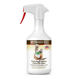 Produktbild von Veddelholzer Kokos Fellpflege Entfilzungsspray für Hund & Katze - 500 ml