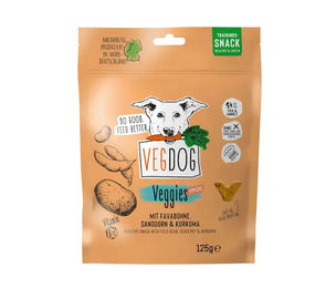 Produktbild von Vegdog Trainings Hunde Snacks VEGGIES immune mit Sanddorn
