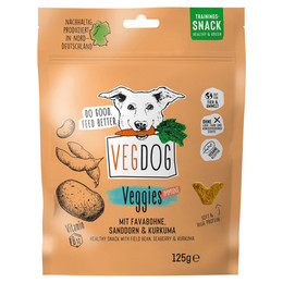 Produktbild von VEGDOG Veggies Immune vegane Hundesnacks - 10 x 125 g