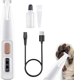 VEKROBOT Hundeschermaschine Hundepfoten Trimmer Kabellos mit LED Einfaches Haarschneide-Set, Mehrbereichs Trimmen für präzise Styling-Ergebnisse, Voll wasserdicht leichte Reinigung von Haaren, hygienisch sauber – Bild 1 von 5