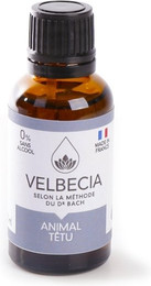 Produktbild von Velbecia® Bachblüten Stures Tier alkoholfrei - 30 ml