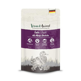 Produktbild von Venandi Animal Ente Monoprotein Nassfutter - 12 x 125 g