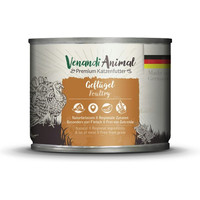 Produktbild von Venandi Animal Huhn & Kaninchen Katzennassfutter - 12 x 200 g