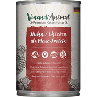 Produktbild von Venandi Animal Huhn Monoprotein Nassfutter - 6 x 400 g