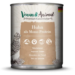 Produktbild von Venandi Animal Huhn Monoprotein Nassfutter - 6 x 800 g