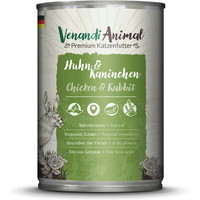 Produktbild von Venandi Animal Katzennassfutter Huhn & Kaninchen - 12 x 400 g