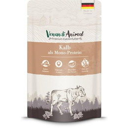 Produktbild von Venandi Animal Monoprotein Kalb Katzenfutter Nass - 12 x 125 g