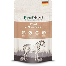 Produktbild von Venandi Animal Monoprotein Pferd Nassfutter für Katzen - 12 x 125 g