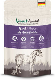 Produktbild von Venandi Animal Pferd Monoprotein Nassfutter - 24 x 125 g