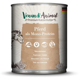 Produktbild von Venandi Animal Pferd Monoprotein Nassfutter - 6 x 800 g