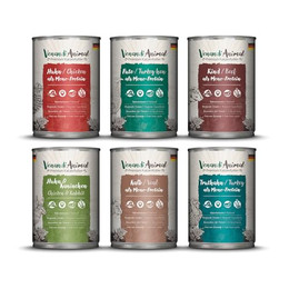 Produktbild von Venandi Animal Premium Nassfutter Probierpaket III Huhn Pute Rind Kalb Truthahn Kaninchen - 6 x 400 g