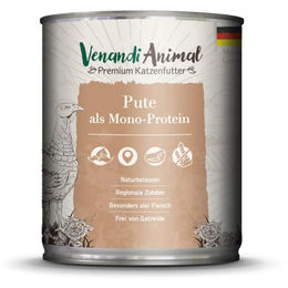 Produktbild von Venandi Animal Pute Monoprotein Nassfutter - 6 x 800 g