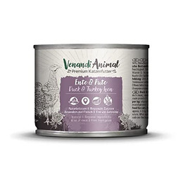 Produktbild von Venandi Premium Nassfutter für Katzen Ente & Pute - 6 x 200 g