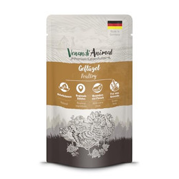 Produktbild von Venandi Premium Nassfutter für Katzen Geflügel - 12 x 125 g