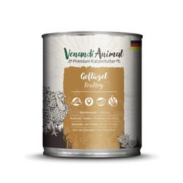 Produktbild von Venandi Premium Nassfutter für Katzen Geflügel - 6 x 800 g