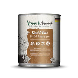 Produktbild von Venandi Premium Nassfutter für Katzen Rind und Pute - 800 g
