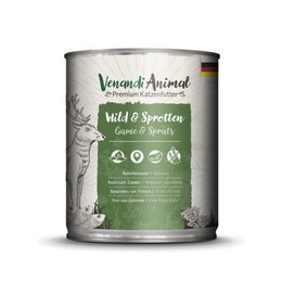 Produktbild von Venandi Premium Nassfutter für Katzen Wild und Sprotten - 6 x 800 g