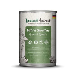 Produktbild von Venandi Premium Nassfutter für Katzen Wild und Sprotten - 400 g