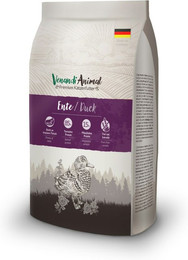 Produktbild von VenandiAnimal Ente Katzentrockenfutter Sparpaket 2 x 1,5 Kilogramm Ente