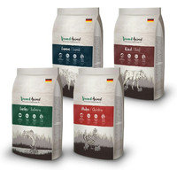 Produktbild von VenandiAnimal Huhn / Rind / Lachs / Lamm Katzentrockenfutter Multipack - 8 x 1,5 kg