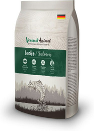 Produktbild von VenandiAnimal Lachs Katzentrockenfutter Sparpaket 2 x 1,5 Kilogramm Lachs