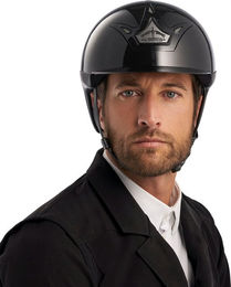 VEREDUS Reithelm Vita GST Schwarz Glossy M – Bild 1 von 4