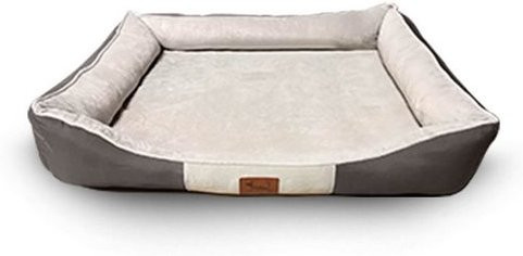 Produktbild von Versapet Hundebett mit Rand aus Canvas-Stoff