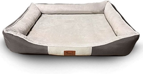 Produktbild von Versapet Hundebett mit Rand aus Canvas-Stoff