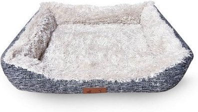 Produktbild von Versapet Hundebett mit Rand aus Segeltuch und Kuschelvlies