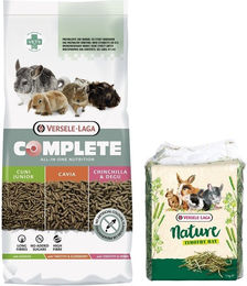 Produktbild von VERSELE-LAGA Cavia Complete All in One Herbiovores 8 kg + Timothy Hay 1 kg