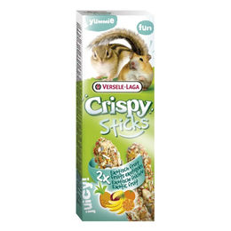 Produktbild von Versele Laga Crispy Sticks Hamster & Eichhörnchen Exotische Früchte - 2 x 110 g