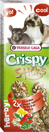 Produktbild von Versele Laga Crispy Sticks Kaninchen & Chinchillas Kräuter - 2 x 110 g