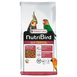 Produktbild von Versele-Laga NutriBird G14 Tropical Pflegefutter für Großsittiche - 10 kg