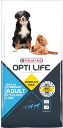 Produktbild von Versele-Laga Opti Life Adult Light Medium & Maxi Trockenfutter - 12,5 kg