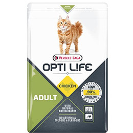 Produktbild von VERSELE-LAGA Opti Life Cat Adult Huhn - 2,5 kg