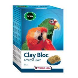 Produktbild von Versele Laga Orlux Clay Bloc Amazon River - 550 g