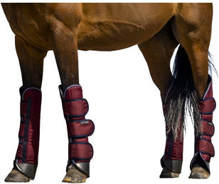 Produktbild von Verstärkte Transportgamaschen für Pferde Equithème Tyrex 1200D