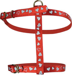 Produktbild von Verstellbares Katzengeschirr Zolux Cœur Réflectif