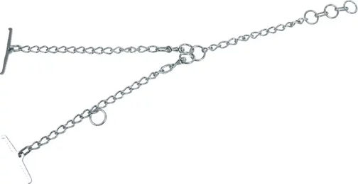 Produktbild von Verzinkte Doppel-Tiroler-Kette mit Karabinerhaken Kerbl