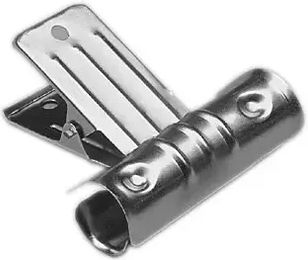 Verzinkte Flansch-Schwanz-Klemme Kerbl – Bild 1 von 2