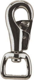Produktbild von Verzinkter Karabinerhaken mit abgewinkelter Zwinge für Gurtband Kerbl (x1)