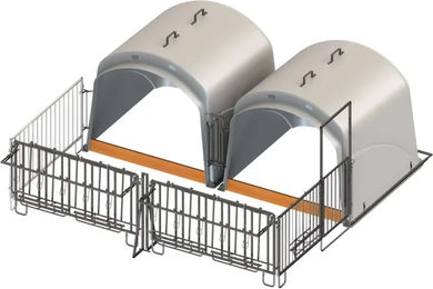 Produktbild von Verzinkter Verstärkungsrahmen Kerbl CalfHouse Premium