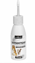 Produktbild von VET-AGRO Dermatisan Aurisal Silver Ohrreiniger für Hunde und Katzen 75 ml