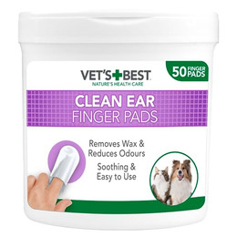 Produktbild von Vet's Best Hunde Ohrreinigungstücher - 50 Stk.