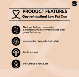 Vetality Gastrointestinal Low Fat Hundefutter - 3 kg – Bild 1 von 5