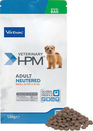 Veterinary HPM - Adult Neutered Dog - Small & Toy Hundefutter - 1,5 kg – Bild 1 von 4