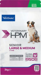 Veterinary HPM - Senior Dog - Large & Medium Hundefutter - 3 kg – Bild 1 von 5